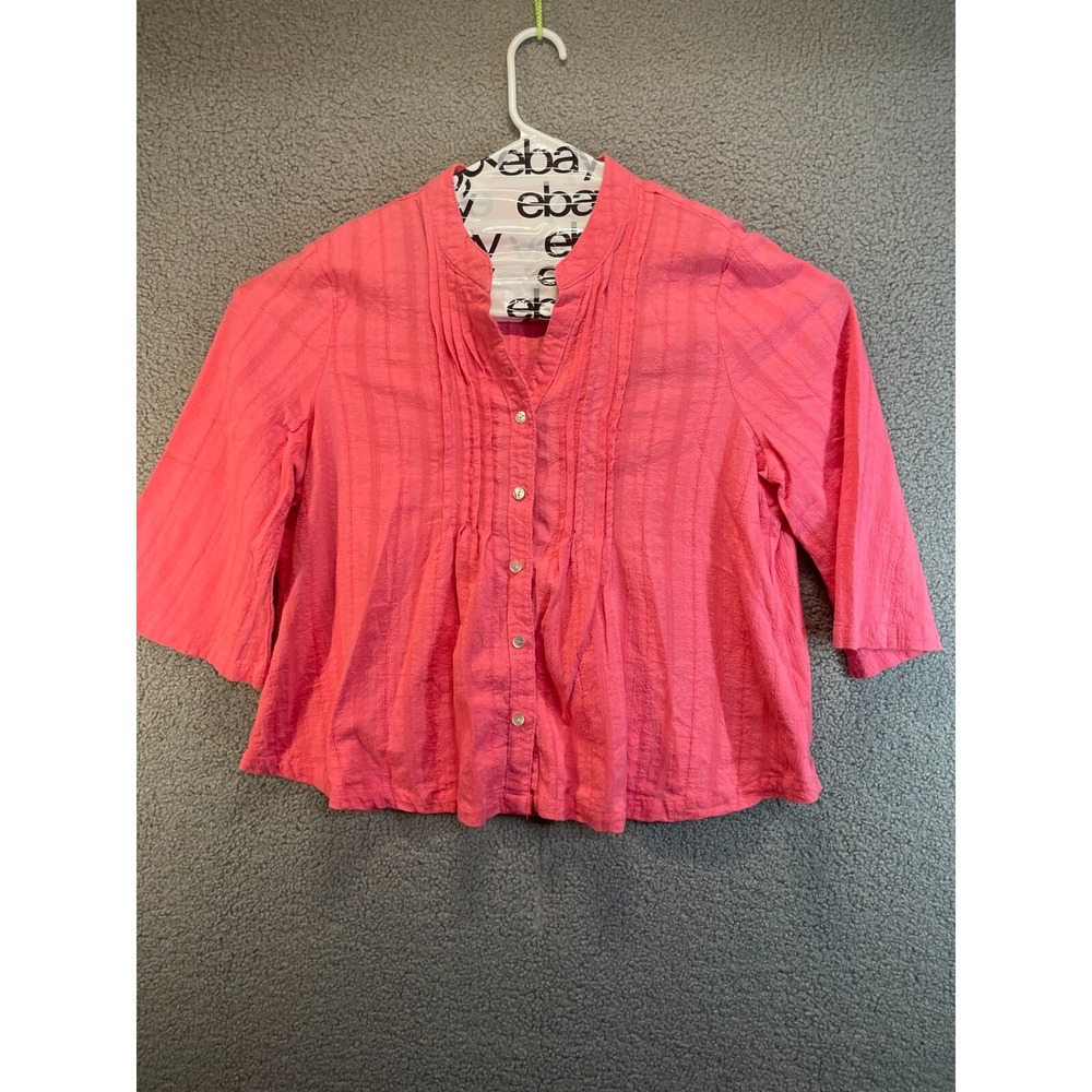 Ruby Rd  3/4‎ Sleeve  Womens Top Shirt  PXL